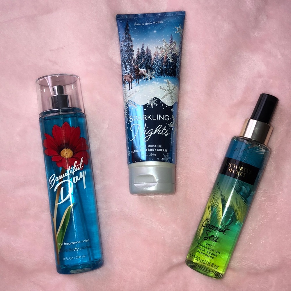 Body Sprays and Lotion